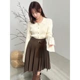 アイレットスリーブニットトップス | dazzlin | 詳細画像3