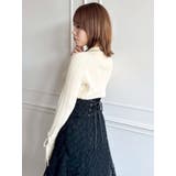 アイレットスリーブニットトップス | dazzlin | 詳細画像36