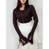 アイレットスリーブニットトップス | dazzlin | 詳細画像39