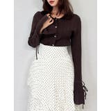 アイレットスリーブニットトップス | dazzlin | 詳細画像40