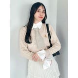 シャツドッキングケーブルニットトップス | dazzlin | 詳細画像6