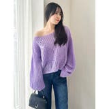 モヘアライクルーズニット | dazzlin | 詳細画像33