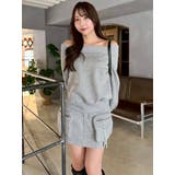 ワイドスクエアネックスウェット | dazzlin | 詳細画像13