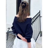 ワイドスクエアネックスウェット | dazzlin | 詳細画像23