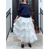 ワイドスクエアネックスウェット | dazzlin | 詳細画像26