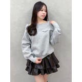 ワイドスクエアネックスウェット | dazzlin | 詳細画像31