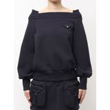 ワイドスクエアネックスウェット | dazzlin | 詳細画像41