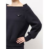 ワイドスクエアネックスウェット | dazzlin | 詳細画像45