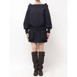 ワイドスクエアネックスウェット | dazzlin | 詳細画像49