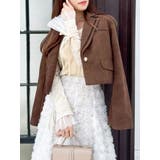 シアーベロアレイヤードトップス | dazzlin | 詳細画像15