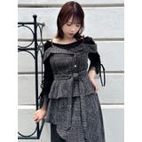 シアーベロアレイヤードトップス | dazzlin | 詳細画像21