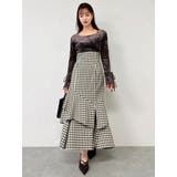 シアーベロアレイヤードトップス | dazzlin | 詳細画像24