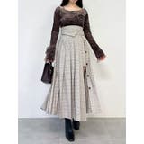 シアーベロアレイヤードトップス | dazzlin | 詳細画像32