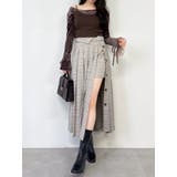 シアーベロアレイヤードトップス | dazzlin | 詳細画像33