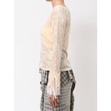 シアーベロアレイヤードトップス | dazzlin | 詳細画像35