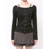 レイヤードデザインカットソー | dazzlin | 詳細画像44 