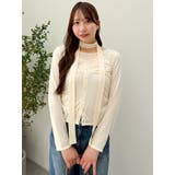 レイヤードデザインカットソー | dazzlin | 詳細画像6 