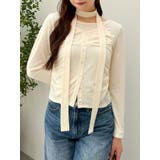 イエロー | レイヤードデザインカットソー | dazzlin