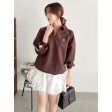 【FILA別注】シャツカラーカットプルオーバー | dazzlin | 詳細画像2 