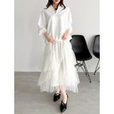 【FILA別注】シャツカラーカットプルオーバー | dazzlin | 詳細画像22 