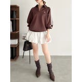 【FILA別注】シャツカラーカットプルオーバー | dazzlin | 詳細画像9 