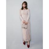 【セットアップ対応】フラワーシシュウベロアトップス | dazzlin | 詳細画像6 