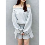 【20周年記念復刻！/セットアップ対応】ビジュースリーブカットプルオーバー | dazzlin | 詳細画像23 