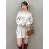 【20周年記念復刻！/セットアップ対応】ビジュースリーブカットプルオーバー | dazzlin | 詳細画像6 