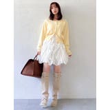 プレートシンプルカーディガン | dazzlin | 詳細画像14 