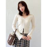 フロントホックニットカーディガン | dazzlin | 詳細画像8