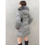 ウエストマークレディダウンコート | dazzlin | 詳細画像37 