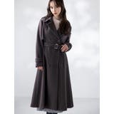 2WAYカラーウールライクトレンチコート | dazzlin | 詳細画像18 