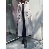 2WAYカラーウールライクトレンチコート | dazzlin | 詳細画像24 