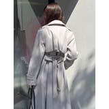 2WAYカラーウールライクトレンチコート | dazzlin | 詳細画像29 