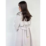 2WAYカラーウールライクトレンチコート | dazzlin | 詳細画像36 