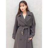 2WAYカラーウールライクトレンチコート | dazzlin | 詳細画像4 