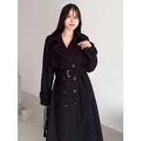 2WAYカラーウールライクトレンチコート | dazzlin | 詳細画像40 