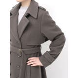 2WAYカラーウールライクトレンチコート | dazzlin | 詳細画像46 