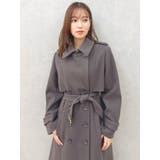 2WAYカラーウールライクトレンチコート | dazzlin | 詳細画像5 