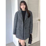 【WEB限定カラーあり】ヘアリーミドルジャケット | dazzlin | 詳細画像10