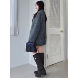 【WEB限定カラーあり】ヘアリーミドルジャケット | dazzlin | 詳細画像15