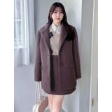 【WEB限定カラーあり】ヘアリーミドルジャケット | dazzlin | 詳細画像32