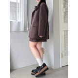 【WEB限定カラーあり】ヘアリーミドルジャケット | dazzlin | 詳細画像34