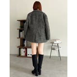 【WEB限定カラーあり】ヘアリーミドルジャケット | dazzlin | 詳細画像38