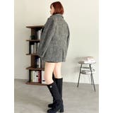 【WEB限定カラーあり】ヘアリーミドルジャケット | dazzlin | 詳細画像40