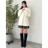 【WEB限定カラーあり】ヘアリーミドルジャケット | dazzlin | 詳細画像44