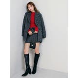 【WEB限定カラーあり】ヘアリーミドルジャケット | dazzlin | 詳細画像7