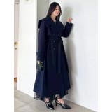 セーラービッグカラーコート | dazzlin | 詳細画像14