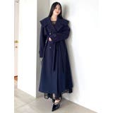 セーラービッグカラーコート | dazzlin | 詳細画像16