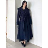 セーラービッグカラーコート | dazzlin | 詳細画像17